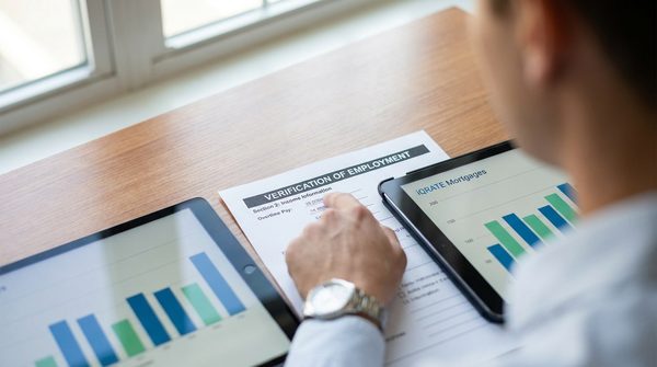 A person signing important financial documents for a mortgage.