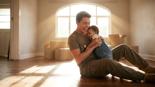 VA residual income minimums for Texas based on family size.