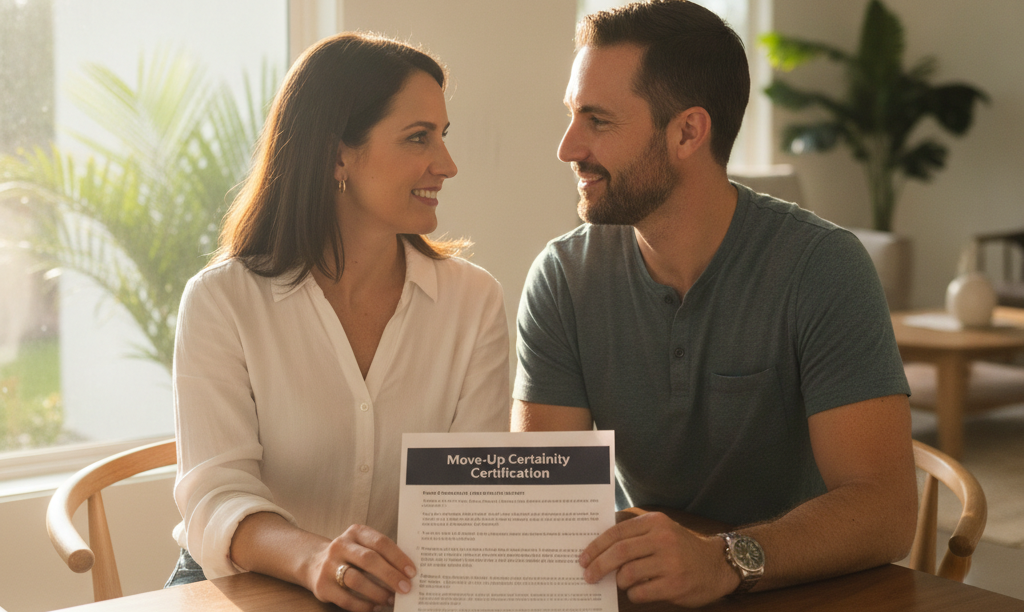 Couple planning their move with iQRATE Mortgages.