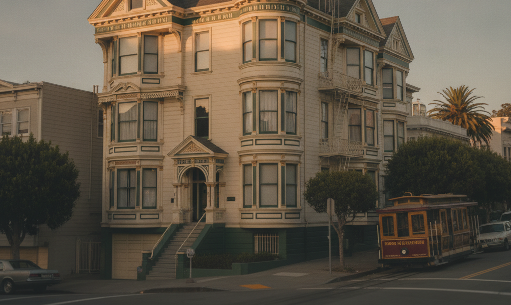 Aspirational Victorian TIC home in San Francisco.