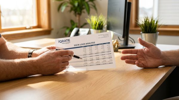 Appraiser reviewing property documents with unpermitted additions.