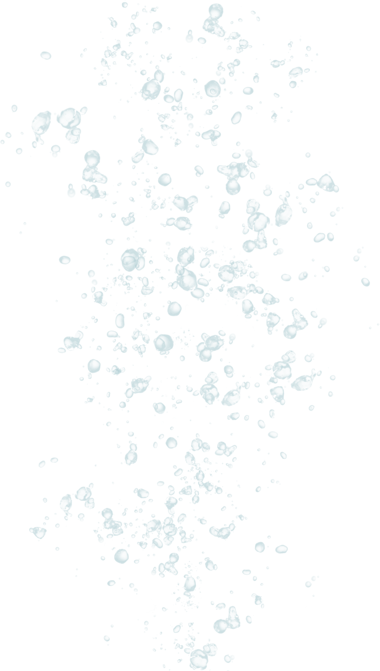 Transparent bubbles