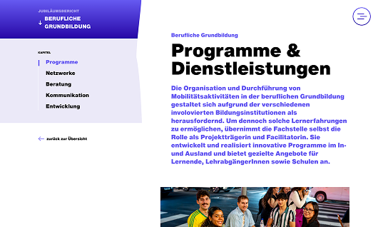 Jubiläumsbericht Fachstelle Austausch und Mobilittät Kanton Zürich