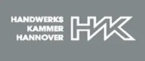 Logo der Handwerkskammer Hannover mit den Buchstaben HWK.