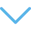 Blauer nach unten zeigender Pfeil.