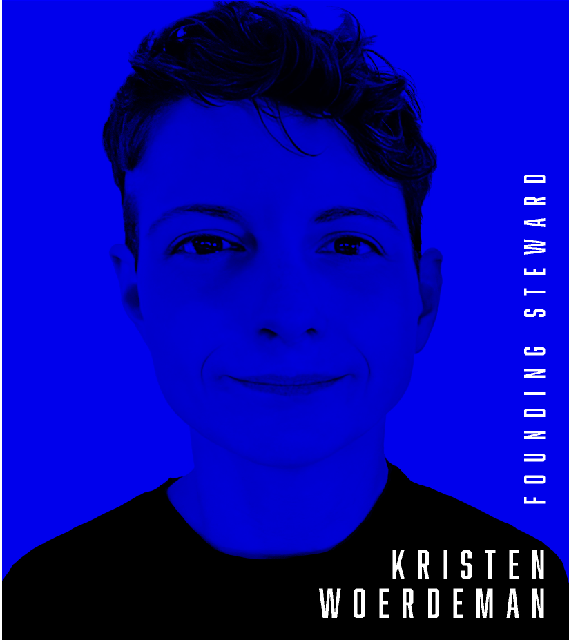 Image of Kristen Woerdeman with a blue tint