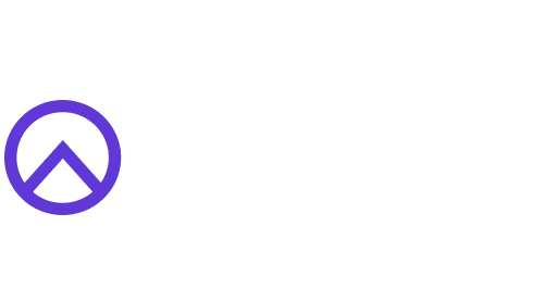 Raisely logo with a purple circular icon containing an upward-pointing arrow next to the word 'Raisely' in white text.