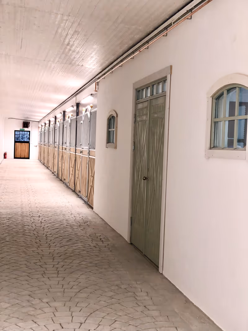 Dörrar och boxar i stall