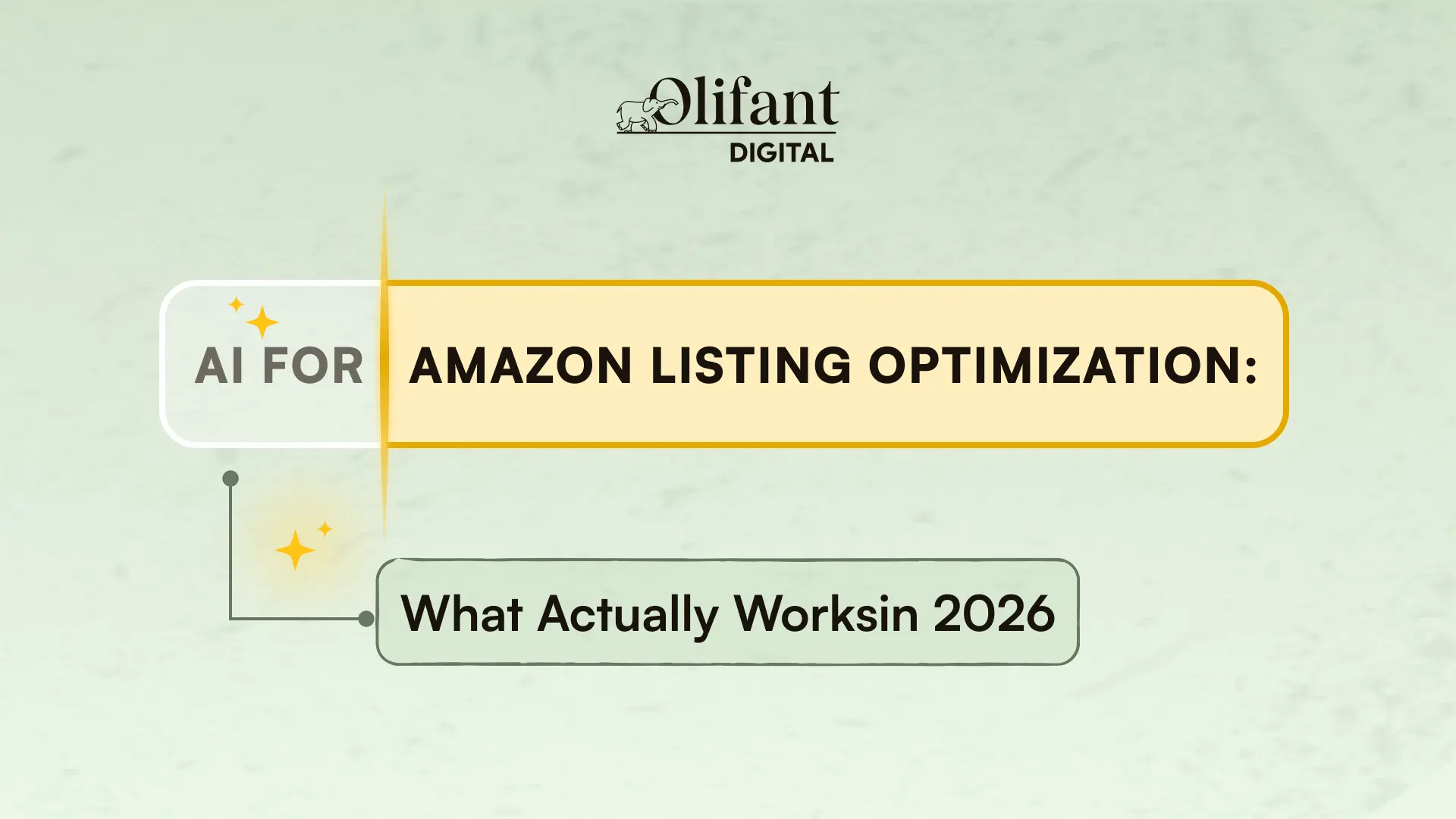 Using AI for Amazon listing optimization: What works (and what doesn't)
