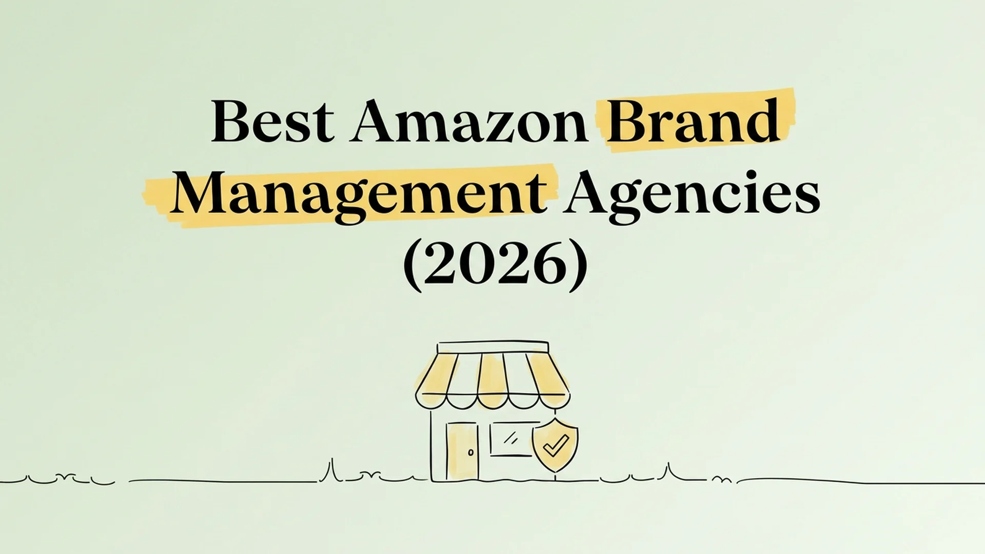 Best Amazon brand management agencies in 2026