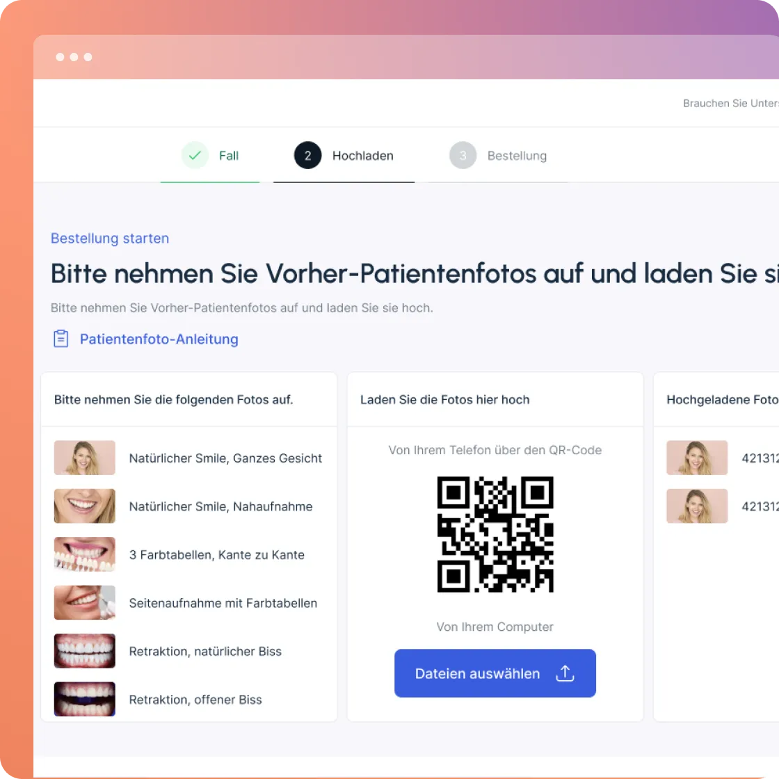 Godent photo gallery access feature