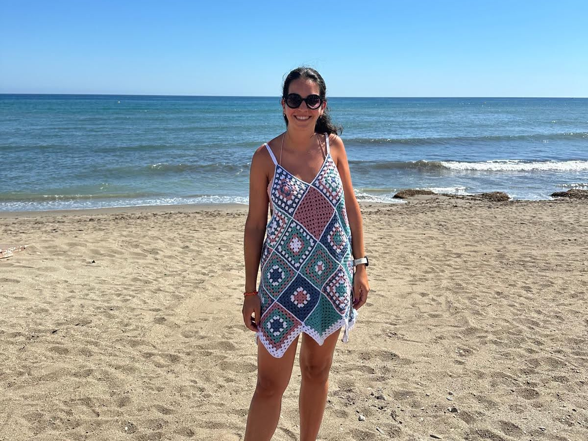 Vestido Saona de la diseñadora Santapaziencia