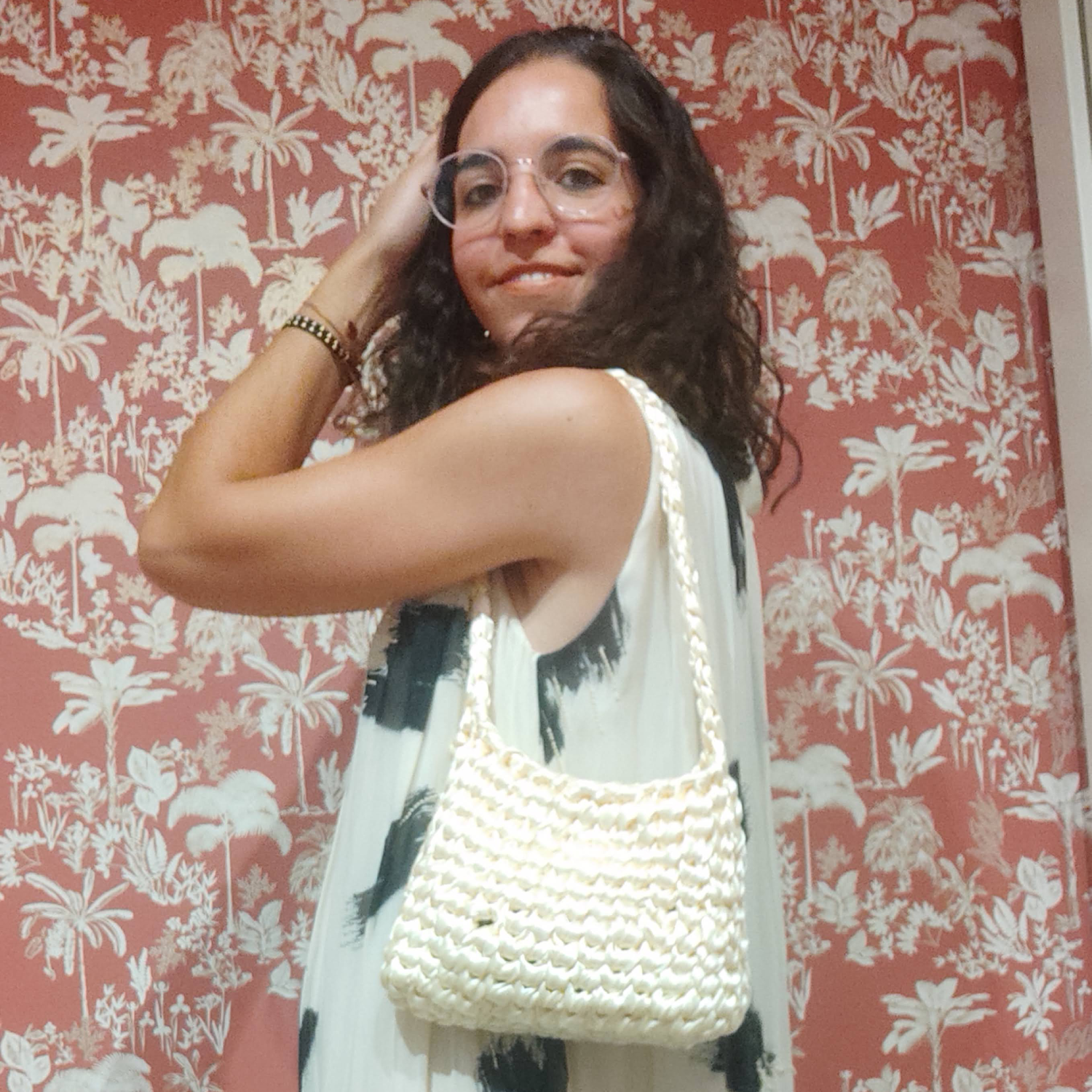 Bolso KIWI en vainilla