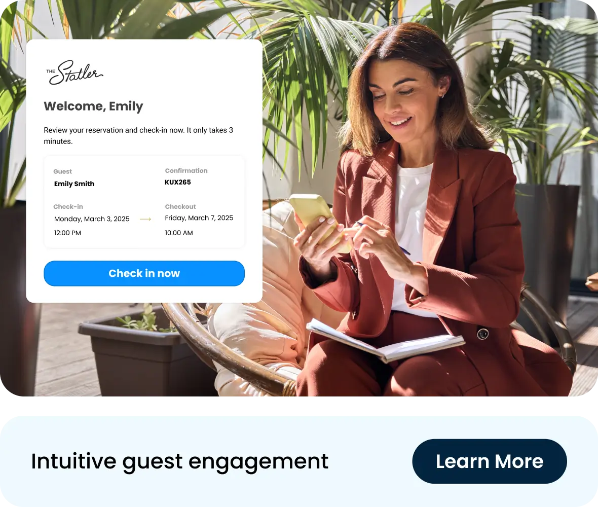 Intuitive hotel guest engagement