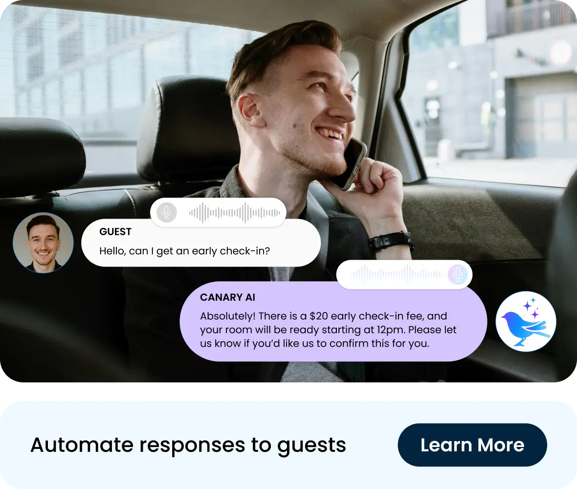 Automate hotel guest messaging