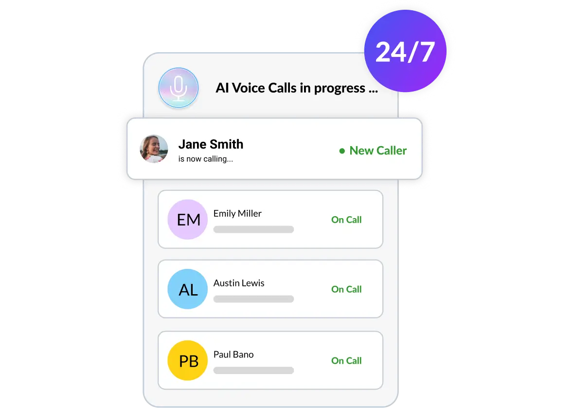 ai voice answers the call