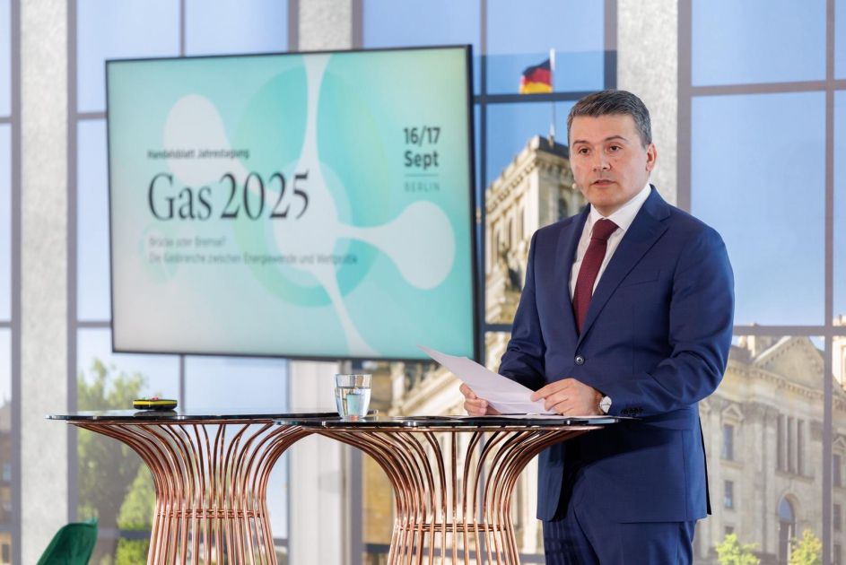 Azerbaijan's energy strategy highlighted at Gas 2025 annual conference in Berlin