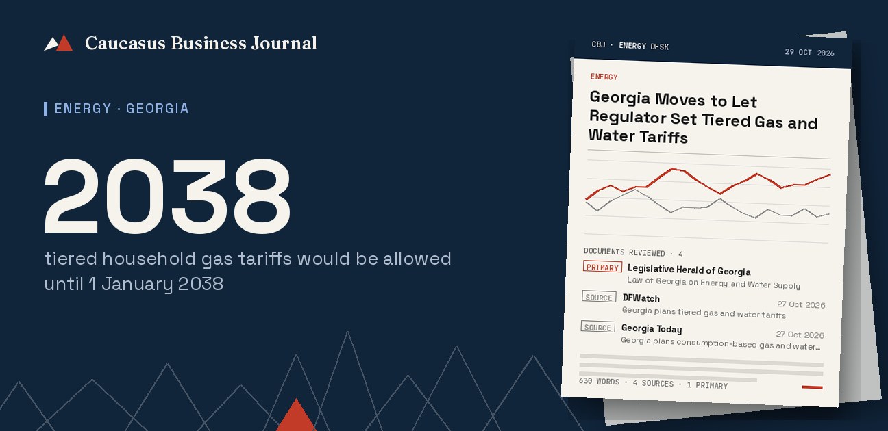 Georgia Moves to Let Regulator Set Tiered Gas and Water Tariffs