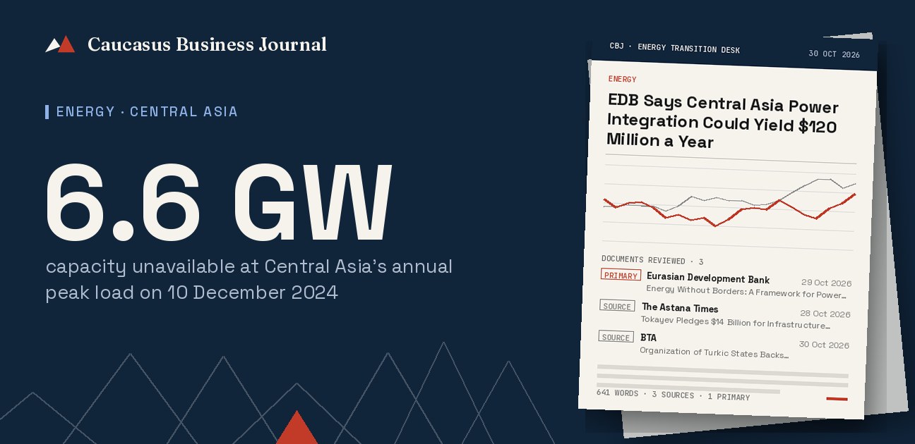 EDB Says Central Asia Power Integration Could Yield $120 Million a Year