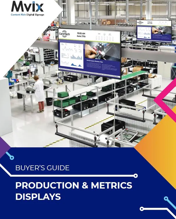 Production & Manufacturing Digital Signage Guide