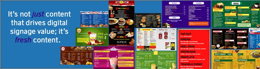 It's Not The Content, Stupid | Content Automation for Digital Signage