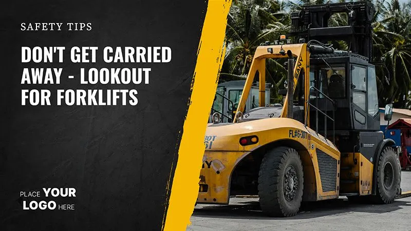 Digital Signage Template Safety Tips Forklifts 1