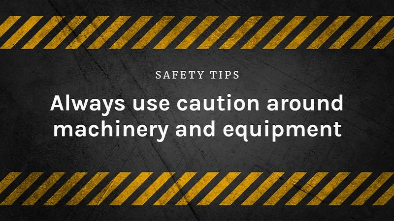 Digital Signage Template Safety Tips Caution 1