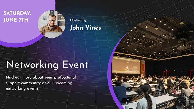 Digital Signage Event Promo Template Landscape 2