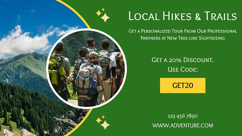 Digital Signage Template Promo 1 Landscape