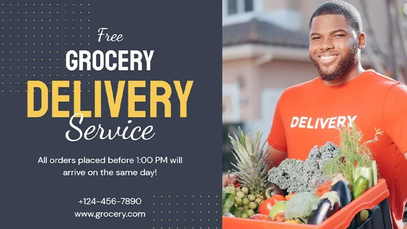 Digital Signage Template Retail Services 02 Landscape