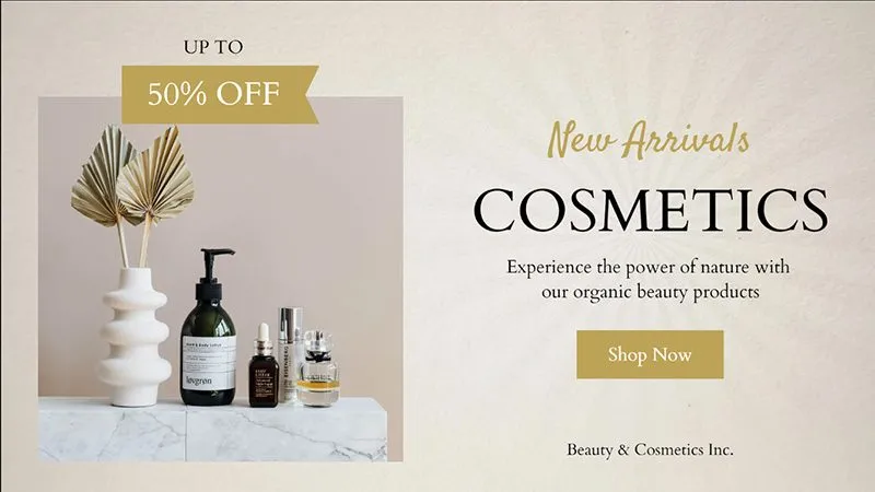 Digital Signage Retail Promo Template Landscape 01