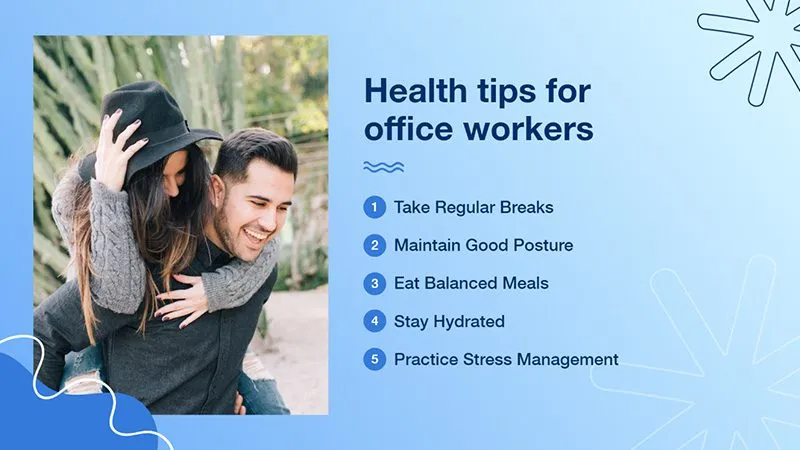 Digital Signage Healthcare Tips Template Landscape 2