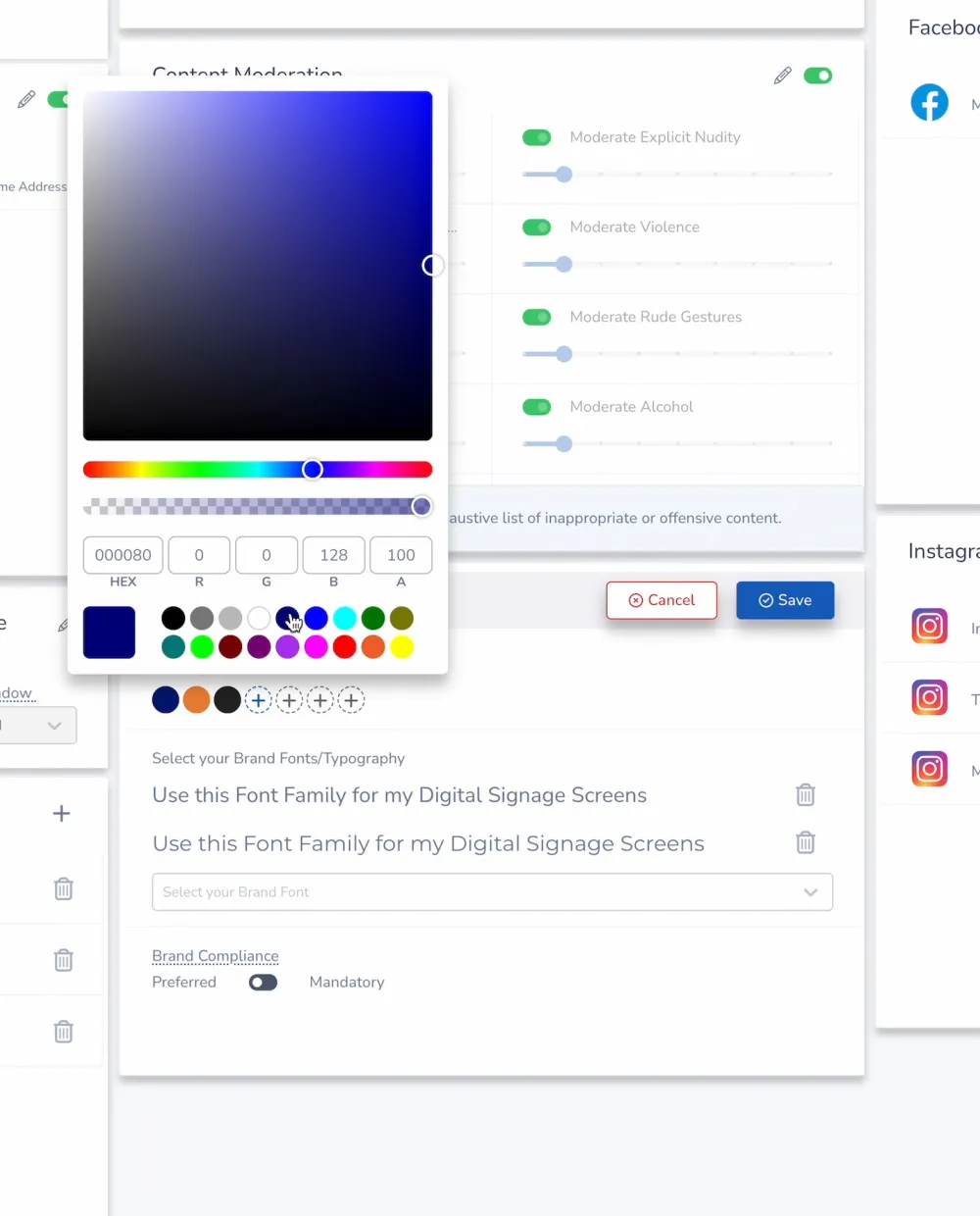 Brand Guide Controls