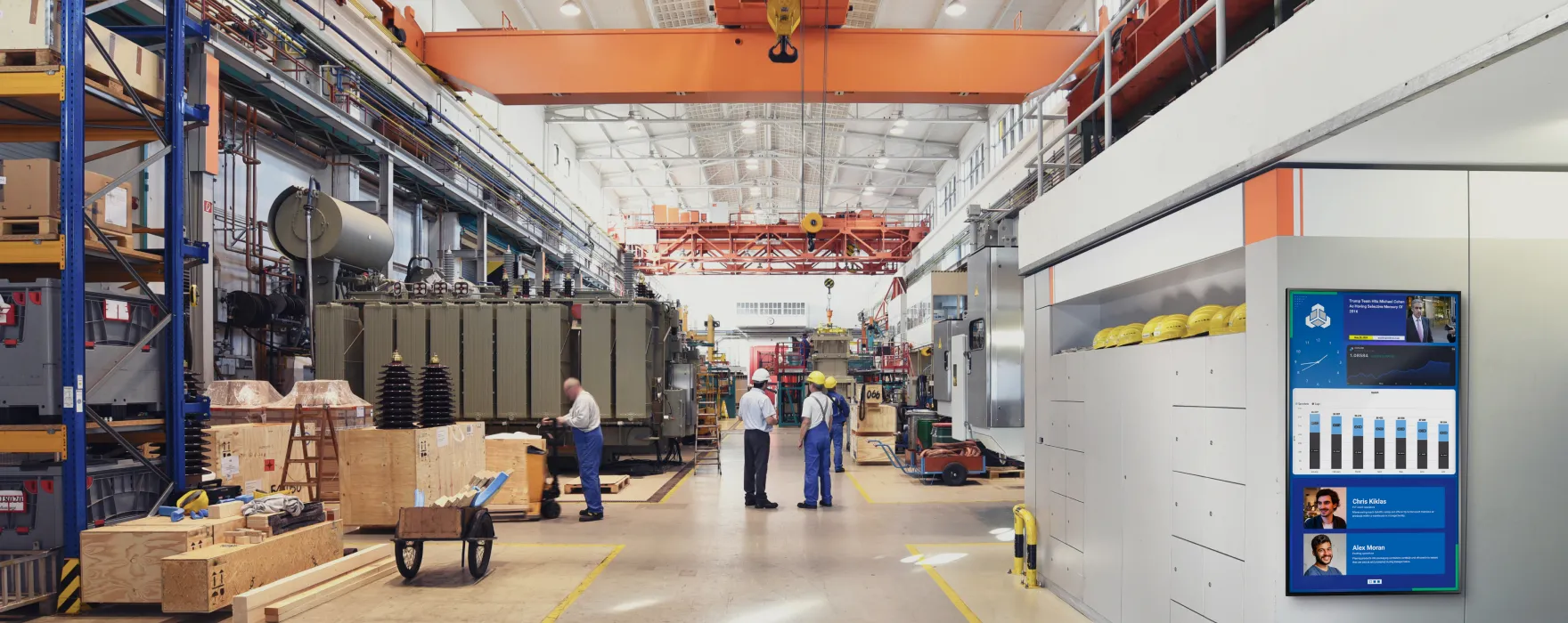 Smarter Warehouses: The Power of Digital Signage