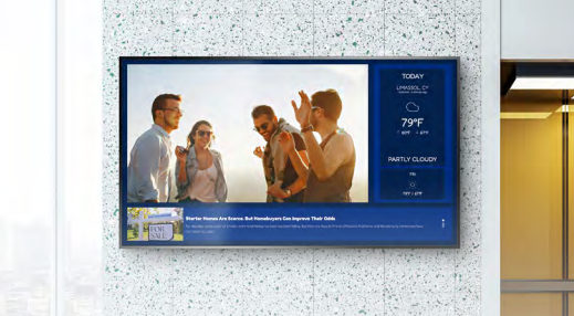 Digital Signage in REC Centers