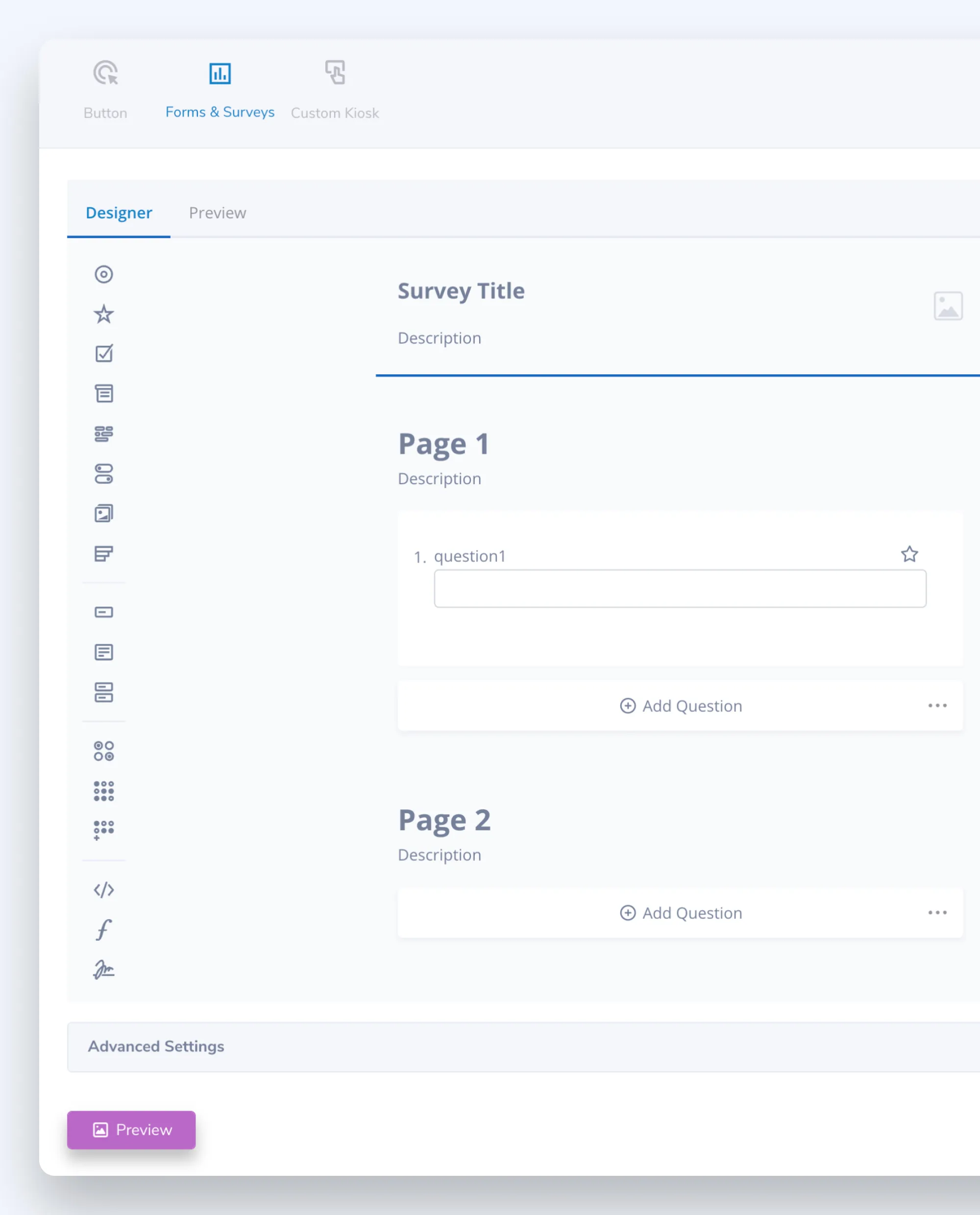 Forms & Surveys