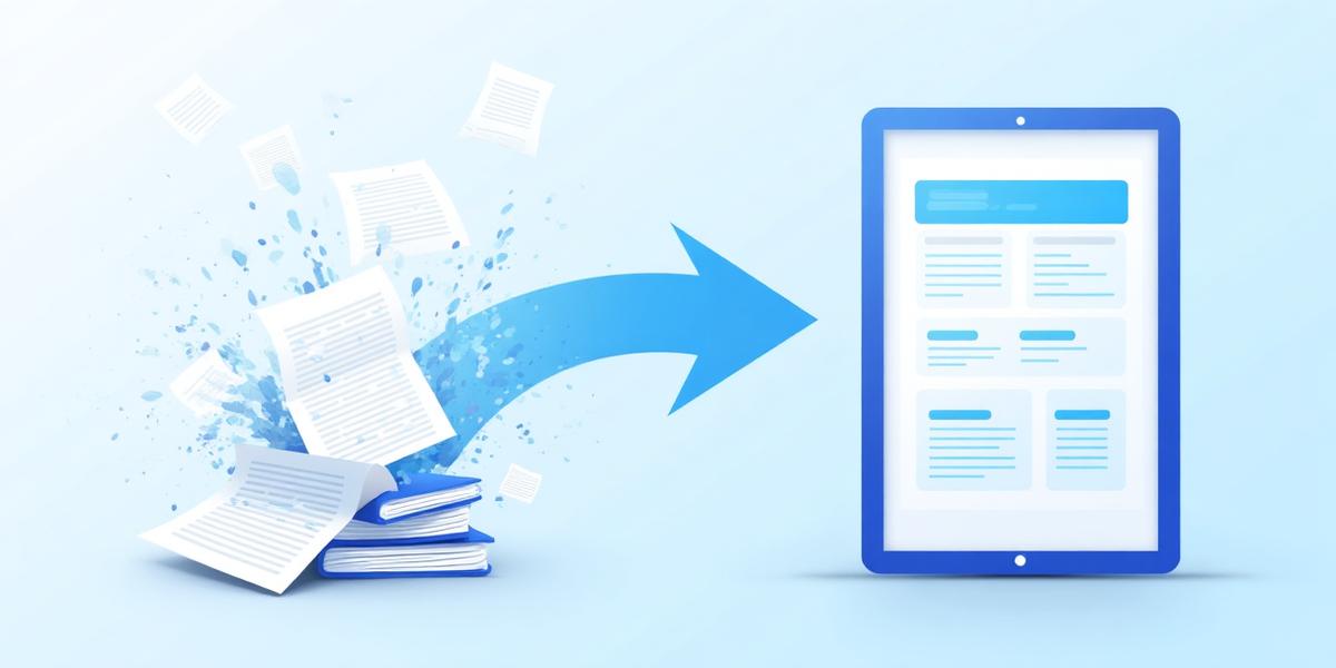 Policy documents transforming into clean reports