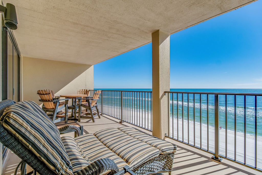 Orange Beach Gulf-View 2BR • Sleeps 5 • 65" TV • High-Top Chairs • Pools • Boats photo 2