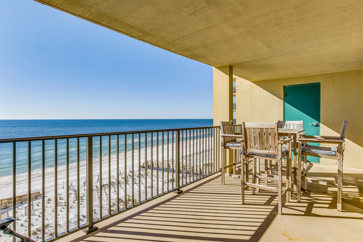 Orange Beach Gulf-Front 2BR • Sleeps 5 • High-Top Balcony Table • Pool • Boats photo 2