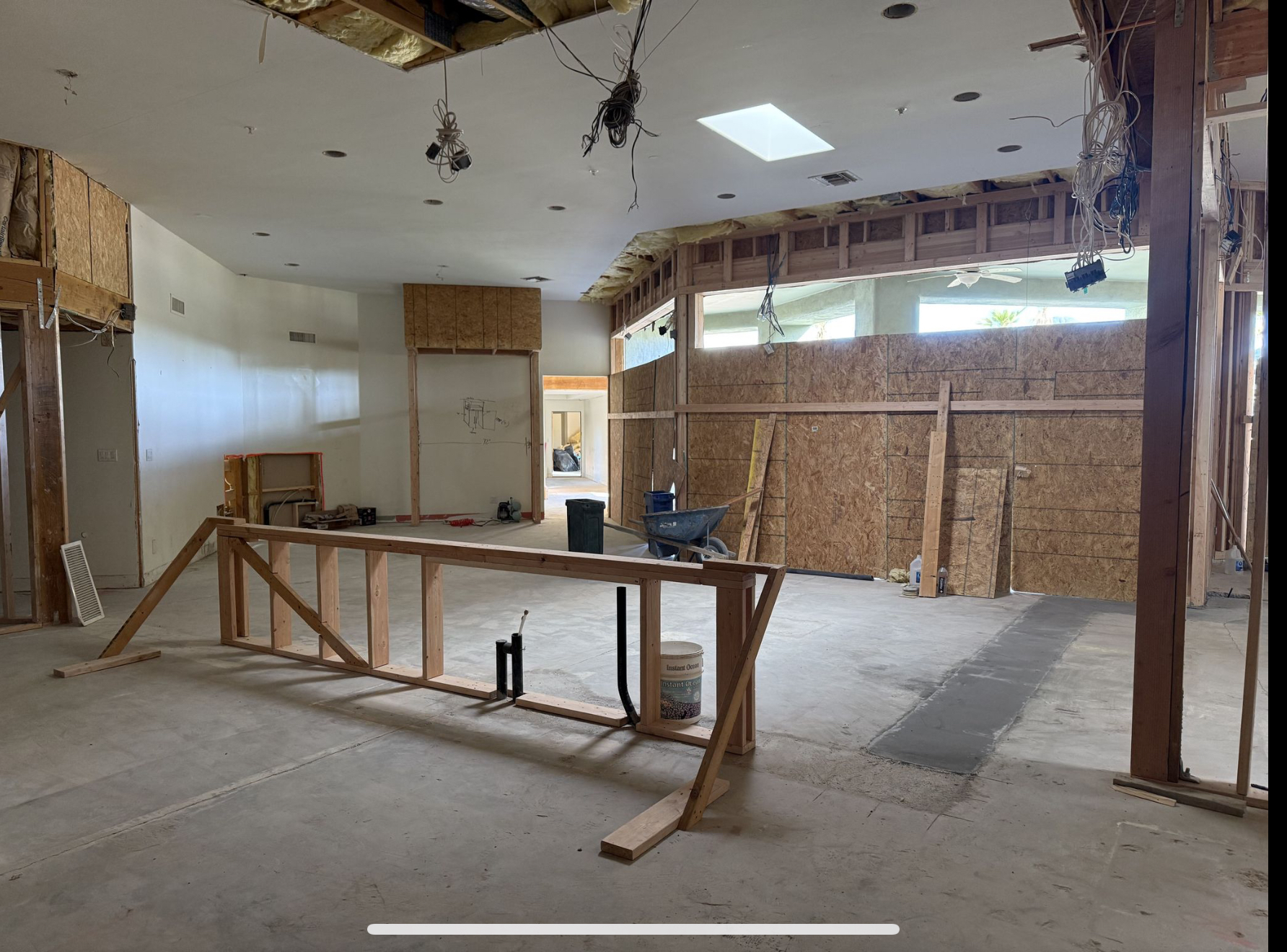 Turquoise Kitchen Sliders - Before