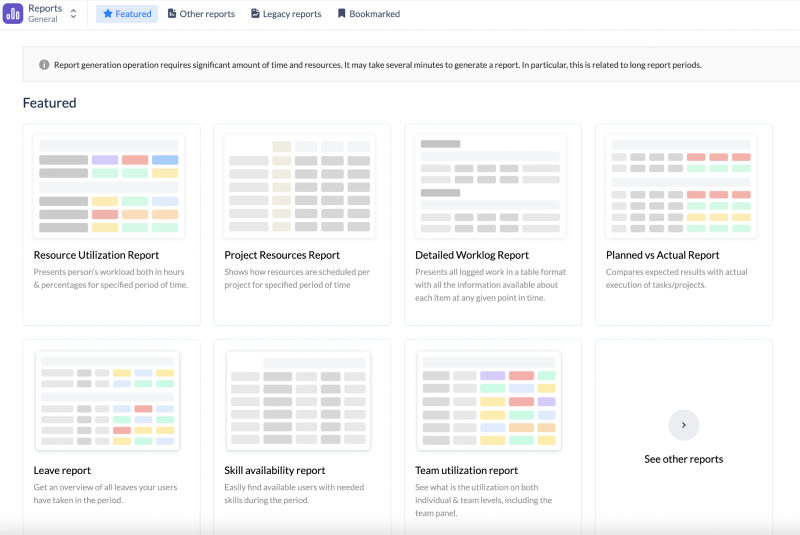 Jira Reports in ActivityTimeline