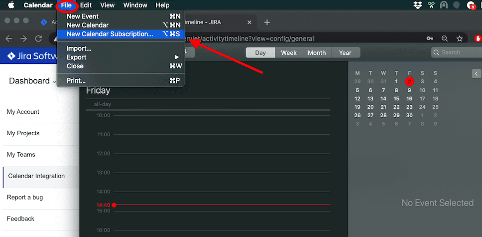 How to Display Jira Issues in My Personal Calendar 3