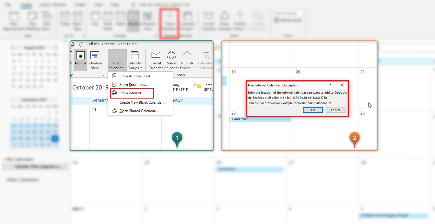Outlook integration