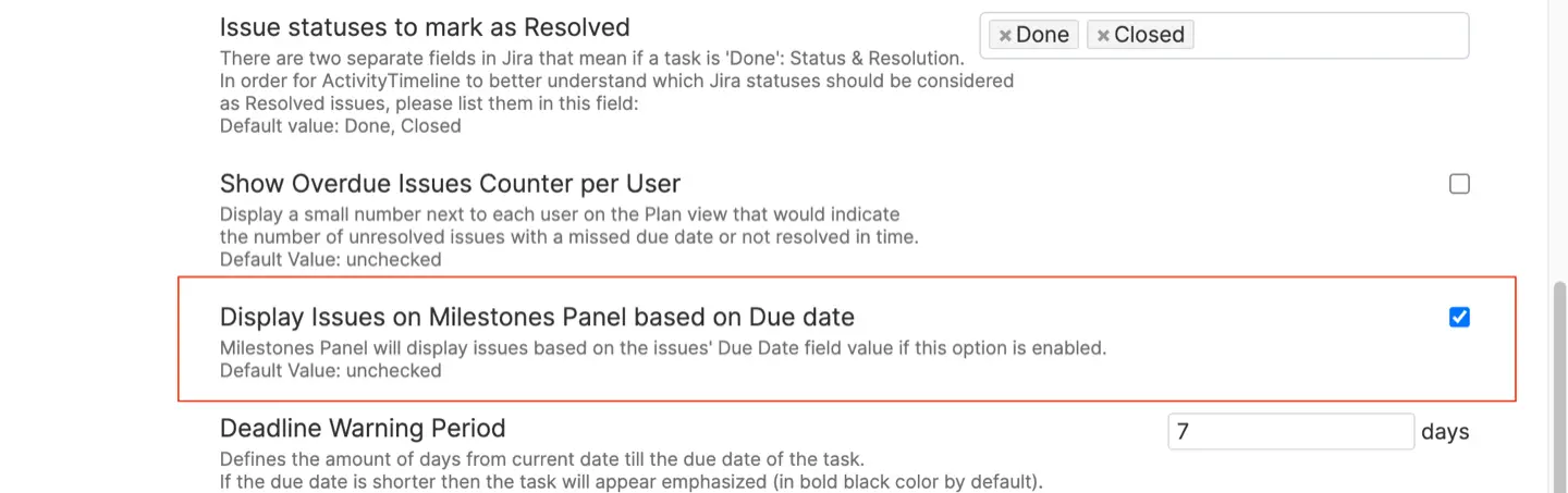 How to display Milestones based on Due Dates
