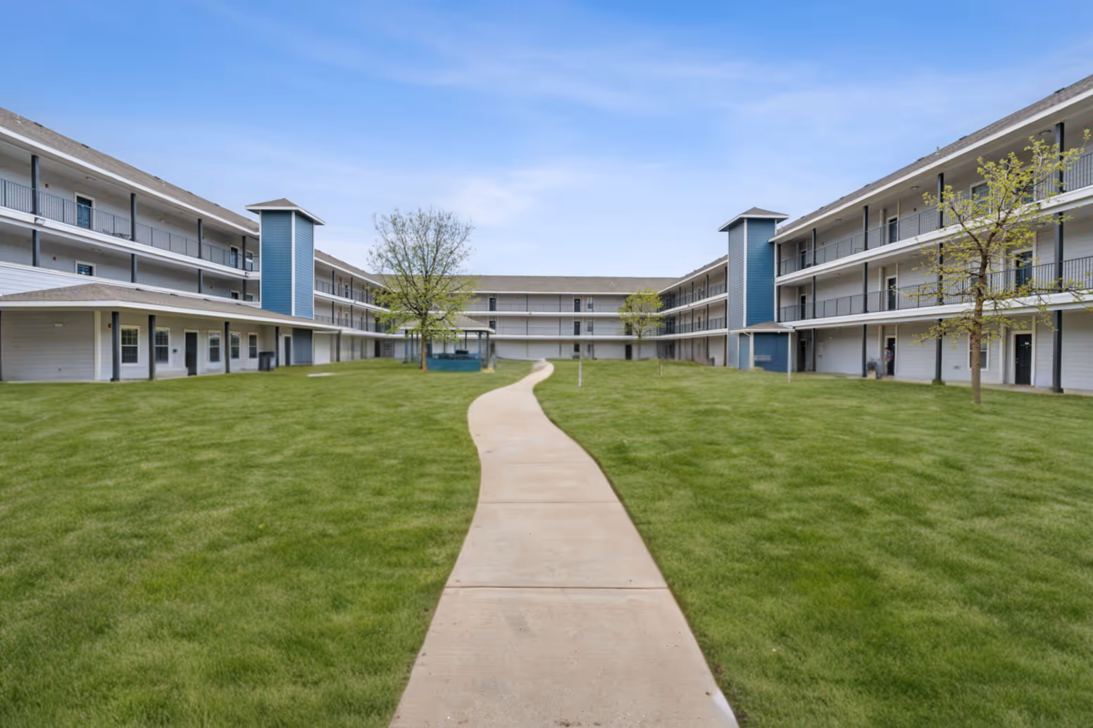 exterior of property