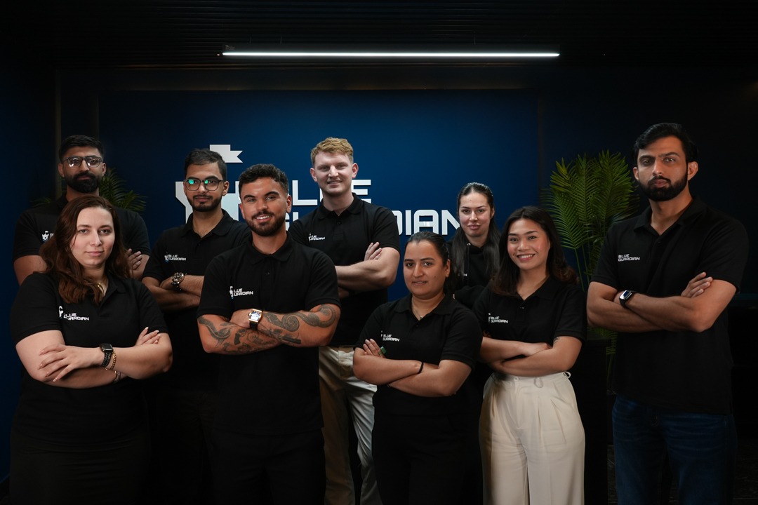 Blue Guardian team at Dubai office