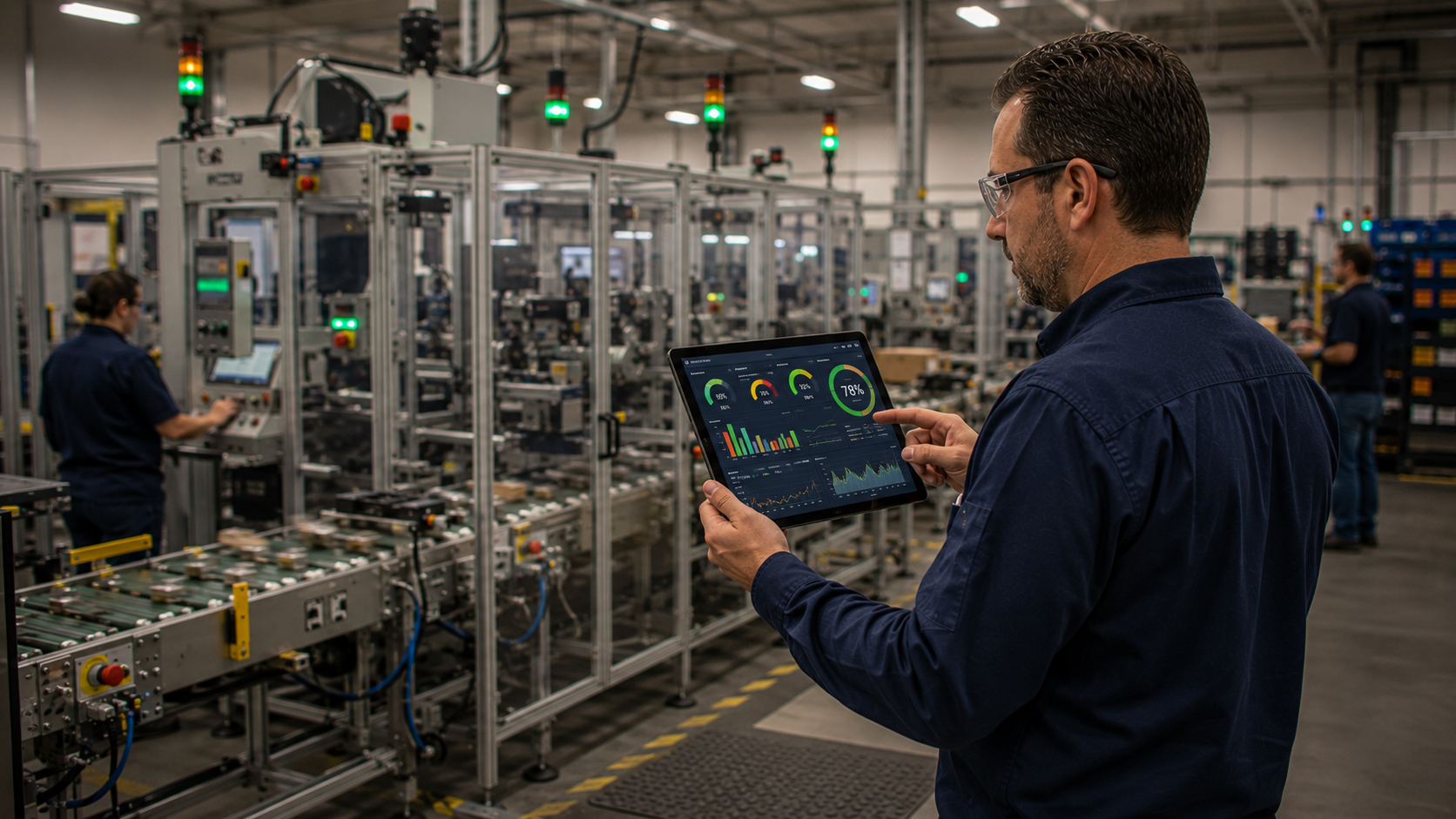 OEE calculation on the manufacturing floor