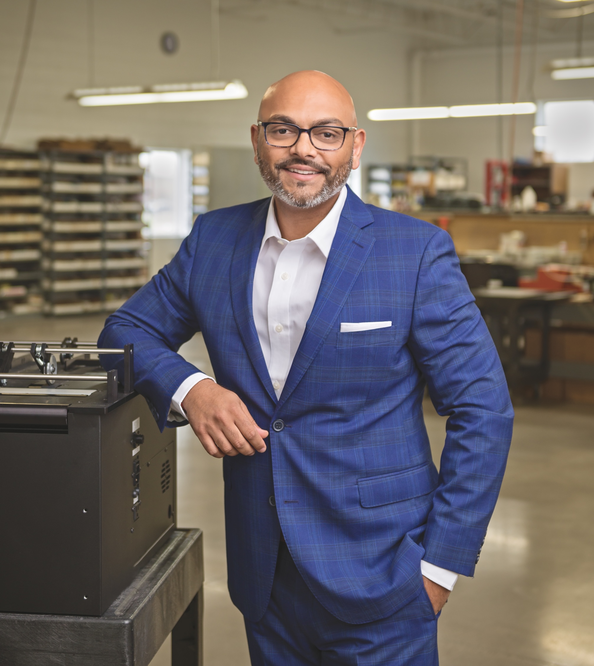 Dipesh Patel, President and CEO of DP Gayatri