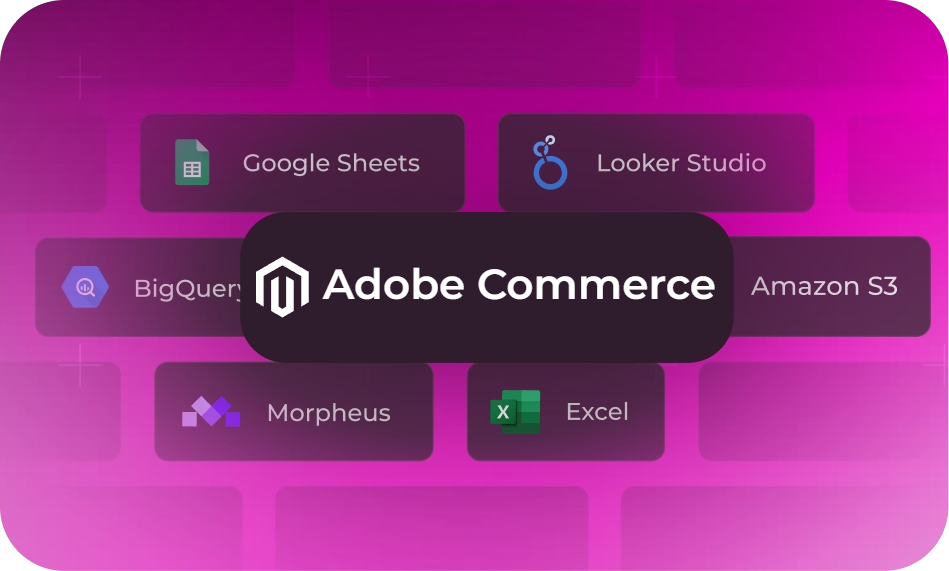 Connecting the Adobe Commerce account in Dataslayer