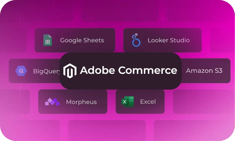 Connecting the Adobe Commerce account in Dataslayer